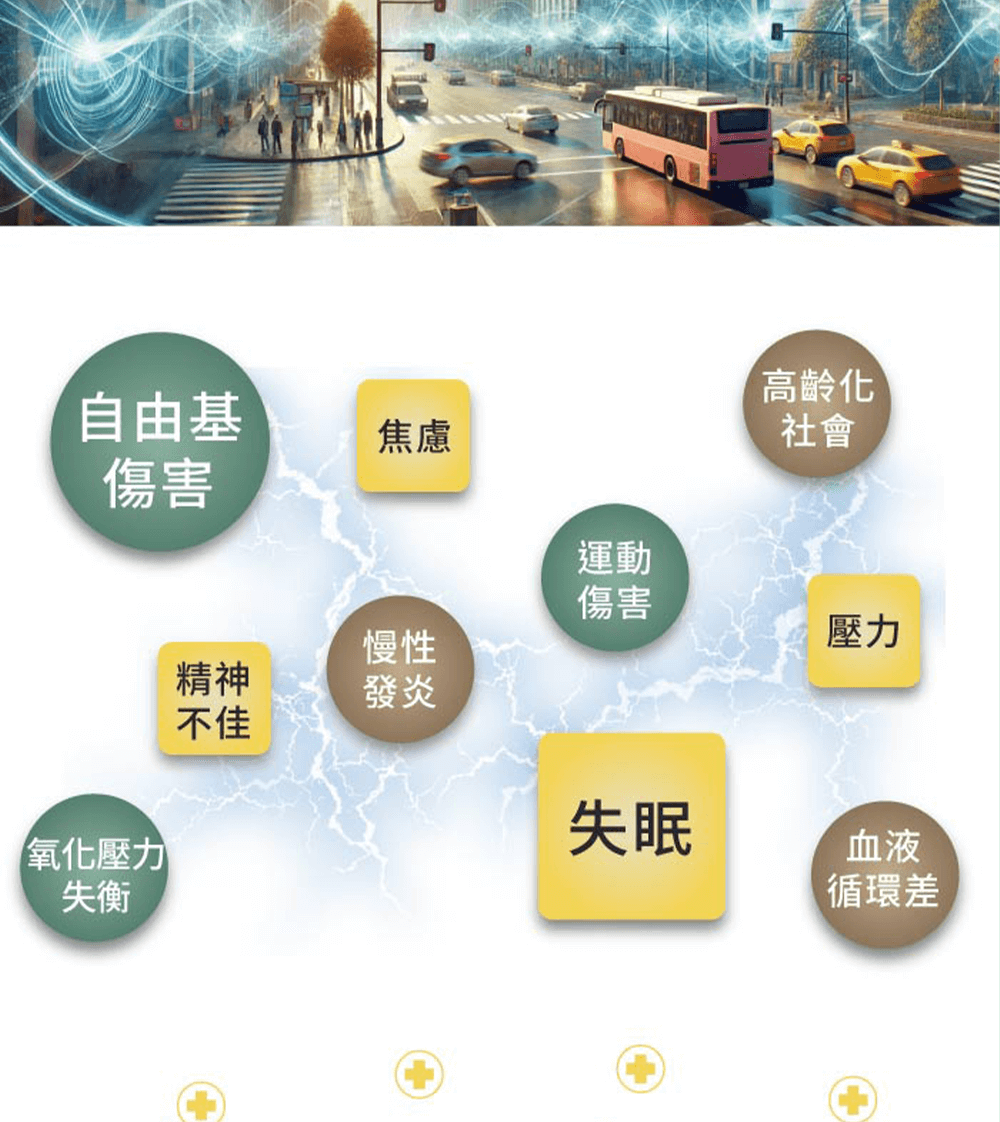 現代人生活在充滿壓力、焦慮的社會