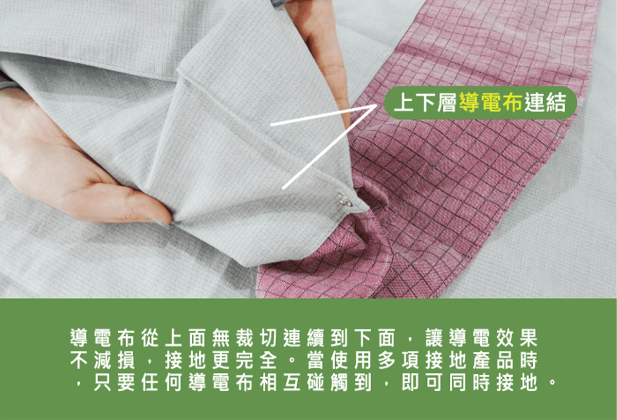 導電布 接地枕頭套-導電布